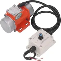 Torribaly 30-W-Betonrüttler, elektrischer Vibrationsmotor mit 4000 U/min, Drehzahlregler und einstellbarer Erregerkraft, 12 V Gleichstrom