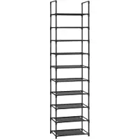 Helloshop26 Schuhregal mit 5 Ebenen, Schuhaufbewahrung, Schuhschrank 28 x 45 x 89 cm Möbel
