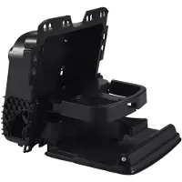 Typecat GeträNke Halterung für die Hintere Armlehne der Mittelkonsole für GOLF PLUS SHARAN TIGUAN 2008-2016 7N0862533 82V