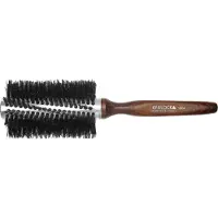 Efalock Rundbürste ORIGINAL QUICKSTYLER 12-reihig 22/55 mm dunkles Holz