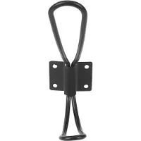 Tlily 10-teilige Vintage-Doppelwand-Kleiderhaken aus rustikalem Metall zum Aufhängen dekorativer Bauernhauseingänge