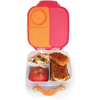 B.Box Snack Box Mittlerer Snackhalter Pink Orange 1 Stk