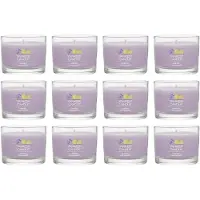Yankee candle Signature Votivkerze im Mini-Glas, Zitronen-Lavendel-Duft, nat rliche Sojawachsmischung, Kerze mit Docht aus Naturfasern, 38 g Glas