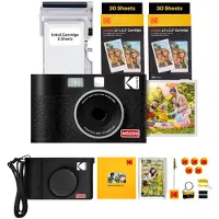 Kodak MINI SHOT 2 ERA BLACK 2.1X3.4 + 60SHEETS + ACCESIRY KIT
