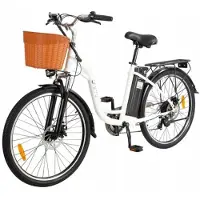 DYU E-Bike - - C6 - 26" Räder - Motor 350W - Batterie 36V 12.5Ah - 7 Gänge