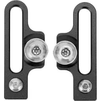 Typecat Fahrradbremsbeläge, 2 Stück Mountainbike-Bremsbeläge Aluminium Erweiterter C-Bremssatteladapter Erweiterter Bremsklemmenhalter