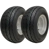 Parnells 20.5x8.0-10 Trailer-Räder 100mm PCD Wanda P815 Straßenzulassung 412kg Last (Satz von 2)