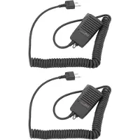 ISTOVO 2X Hand Lautsprecher Mikrofon für Ic-V8 V85 V82 Ic-T2H T8A 2At W32A E90 Radio