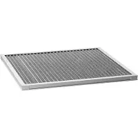OEM Elektrostatische Lüftungsfilter, 20 x 20 x 1 Zoll, waschbar und recycelbar Aluminium-AC-HVAC-Oberflächenfilter, MERV 8, dauerhaft, 19,75 x 19,75 x 0,82 Zoll