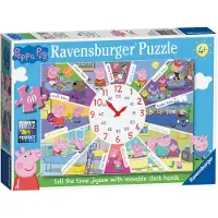 Ravensburger Pepin Schwein-Puzzle mit Uhr 60 Teile