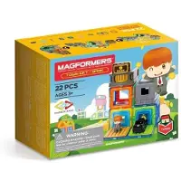 Magformers Town Bank Magnetischer Baukasten zum Bauen einer Bank 22 Teile