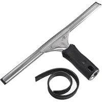 Unger Professional 12" Performance Fenster- und Glasreinigungsabzieher mit Ersatzgummi Reinigungsbedarf, robuster Abzieher f r Fenster C