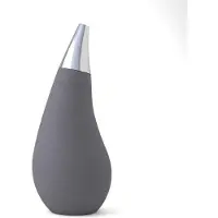 Studio wildcard Quetschbarer Seifenspender f r K che und Bad, f r die Arbeitsplatte, Tropfenform, Flasche (grau, 200 ml)