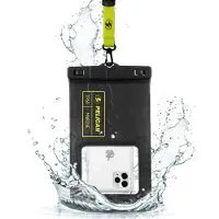 Pelican Marine - IP68 wasserdichte Handytasche [Gr sse XL] Schwimmende wasserdichte Handyhulle/Tasche fur iPhone 16 Pro Max/iPhone 15 Pro/14/13/12