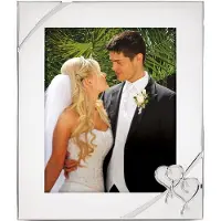 Lenoxx True Love Rahmen, 20,3 x 25,4 cm, 0,9 kg, Silber