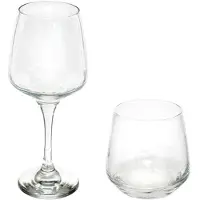 Secret De Gourmet Glas-Service 12 Teile "Elya" 19cm Transparent
