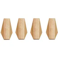 Torribaly Japanischer Stil Massivholz Haken Wandbehang Decora