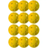 Franklin Sports X -26 Indoor Pickleball - Indoor Court Pickleball Blle - USA Pickleball (USAPA) Genehmigte Turnier Pickleball - 12 Pack in Pickl