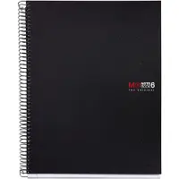 Miquelrius Notizbuch 6 A4 150 SQU.PP schwarz
