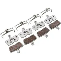 Jojomino 4 Paar Ex Plus Fahrrad-Scheibenbremsbeläge für AVID Code 2011+Code R Guide RE Bremse, Alu-Legierung