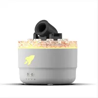 Torribaly Aromatherapie-Luftbefeuchter mit simuliertem Feuereffekt, kleiner Diffusor für ätherische Öle