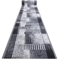 Rugsx Läufer Antirutsch ESSENZA grau 100 cm 100x150 cm