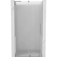 Mexen Velar L Duschschiebetür 90 cm, satiniert, Chrom - 871-090-003-31-01