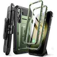 Supcase Unicorn Beetle Pro für Samsung Galaxy S24 - dunkelgrün