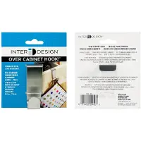 InterDesign HOOK OVER CABINET (Pack of 1)