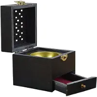 MaxPower Quadratisches Holz, hohl, für Zuhause, Kiefernholz, antikes Aromatherapie-Räucherstäbchen, Adlerholz, Sandelholz,