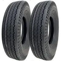 Wanda 5.00-10 Anhängerreifen 4ply High Speed E-Marked Road Legal 355kgs 72N (Satz von 2)