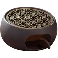 Melitt Teekannenwärmer Aus Keramik, Geburtstagsgeschenke, Vielseitig Verwendbare Heimdekoration, Teewärmer mit Kerzenhalter für Teeservice, Teekanne