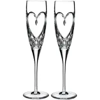 Waterford Love True Love Sektgl serpaar aus Kristallglas