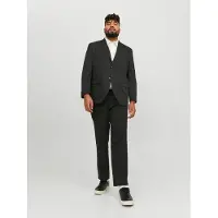 Jack & Jones Anzug "JPRFRANCO SUIT NOOS PLS" 2 tlg. slim fit aus Polyester, Viskose und Elasthan, Slim Fit Passform, pflegeleicht