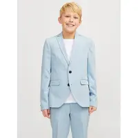 Jack & Jones 12203557_1966_128, Männlich, Blau, Blazer, Kind, Chambray Blue, Spreizkragen