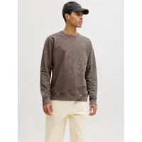 Jack & Jones Sweatshirt "JJEDOVER CLASSIC SWEAT CREW NECK SN", mit Markenlabel
