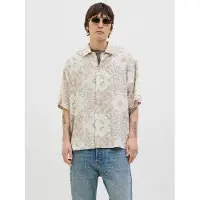 Jack & Jones Hemd Hydra 12277225 Beige Relaxed Fit