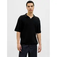 Jack & Jones Poloshirt Varenna 12272578 Schwarz Relaxed Fit