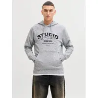 Jack & Jones 2er-Pack Kapuzenpullover in Light Grey Melange | Gr.: S