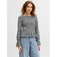 JJXX Jxzoe Gesmoktes Top