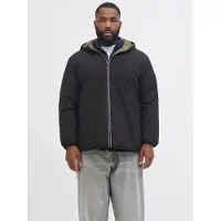 Jack & Jones 12279443_2161_5XL, Uni, Erwachsener, Polyester, Schwarz