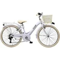 Adriatica Cityfahrrad 24 Zoll PANDA, lila