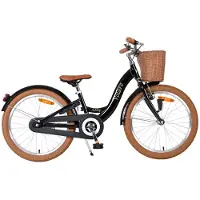 Volare Ashley Kinderfahrrad - Mädchen - 20 Zoll - Schwarz
