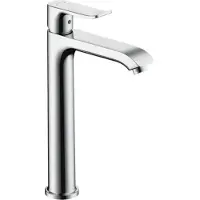 Hansgrohe Metris Waschtischmischer 200 Highriser ohne Ablaufgarnitur Chrom
