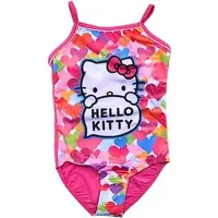 Hello Kitty Badeanzug Herzen in Pink | Gr.: 104