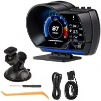 Melitt Auto---Display OBD II + GPS Gauge High Definition Tachometer OBD Fehlercode-Eliminierung Sicheres Fahren