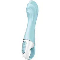 Satisfyer Air Pump Vibrator 5 - App-gesteuert (blau)