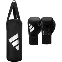 Adidas Boxsack - schwarz/weiß