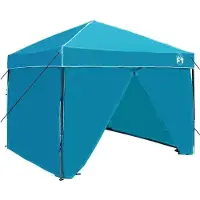 vidaXL Pavillon-Zelt 243 x 243 x 251 cm Grün Stoff