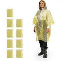 Relaxdays 10x Regenponcho